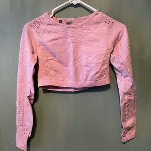 Gymshark long sleeve crop top